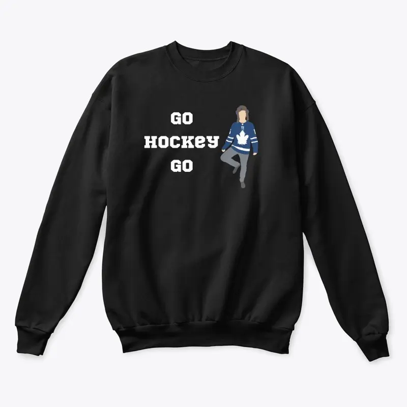 Go Hockey Go - LIGHT TEXT