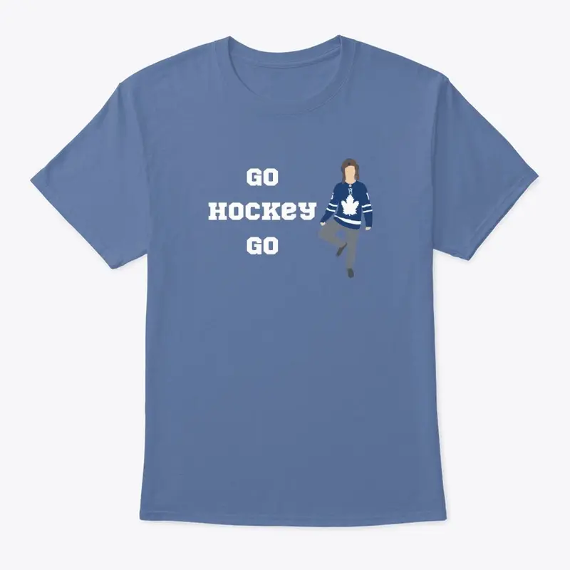 Go Hockey Go - LIGHT TEXT